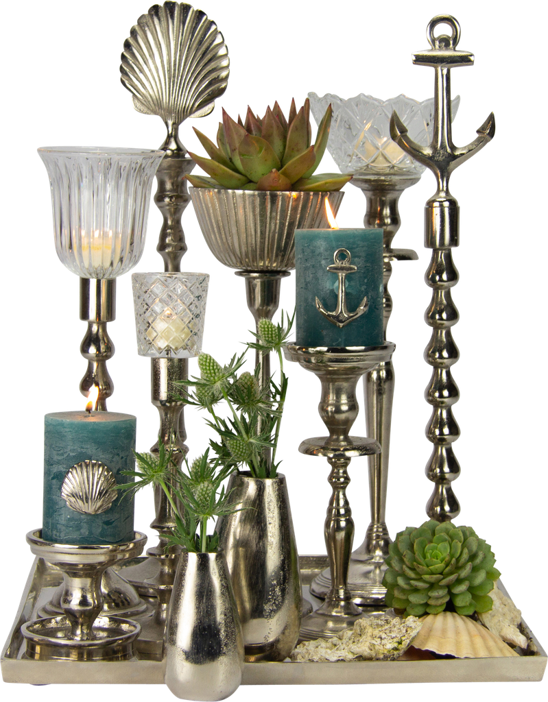 ANCHOR Stecker 17,5 cm Metall antik-silber