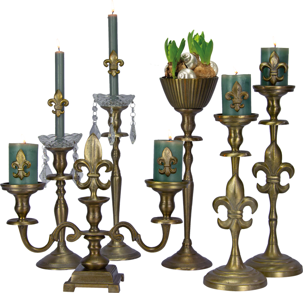 BOURBONE Stecker 16,5 cm Metall messing