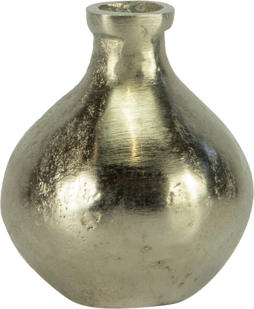 BOWL Vase 10 cm Metall antik-silber