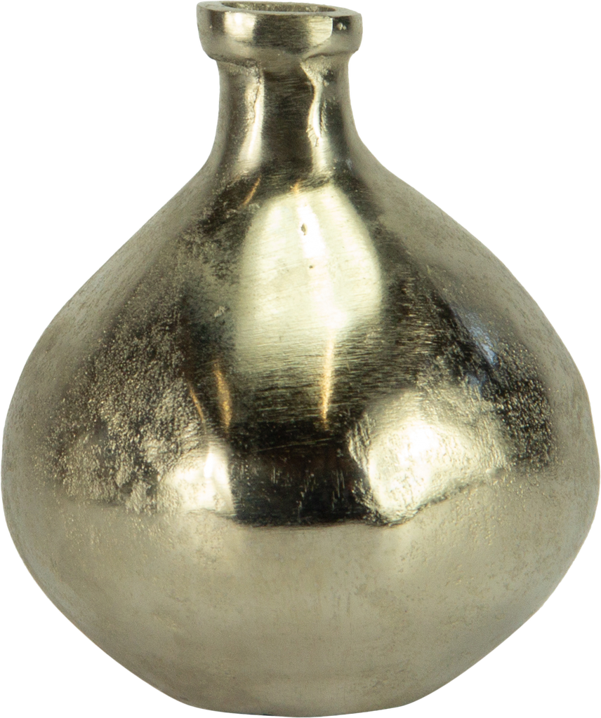 BOWL Vase 15 cm Metall antik-silber