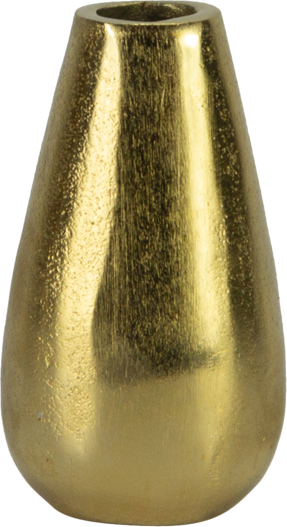 DROP Vase 11 cm Metall messing