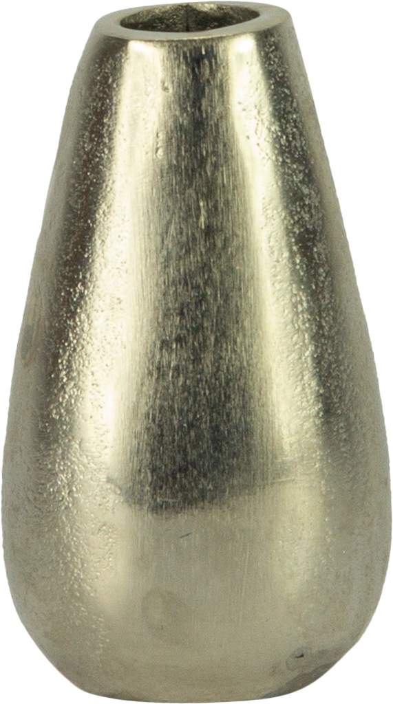 DROP Vase 11 cm Metall antik-silber