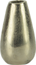 DROP Vase 11 cm Metall antik-silber
