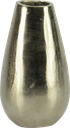 DROP Vase 15 cm Metall antik-silber