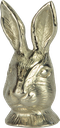 HAPPY Hasekopf 14,5 cm Metall antik-silber