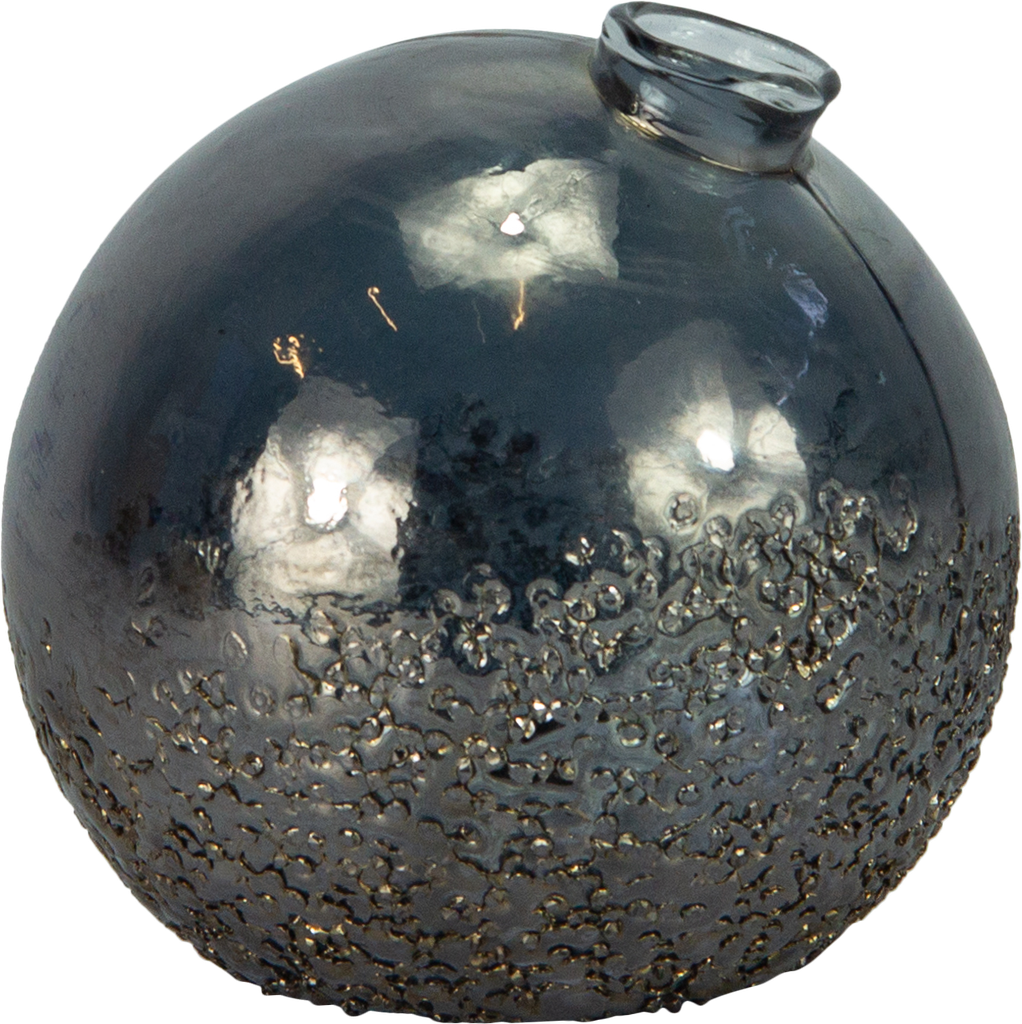 BOULE Vase Ø 13 cm Glas smoke