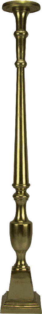 CHATEAU Kerzenständer 108 cm Metall messing