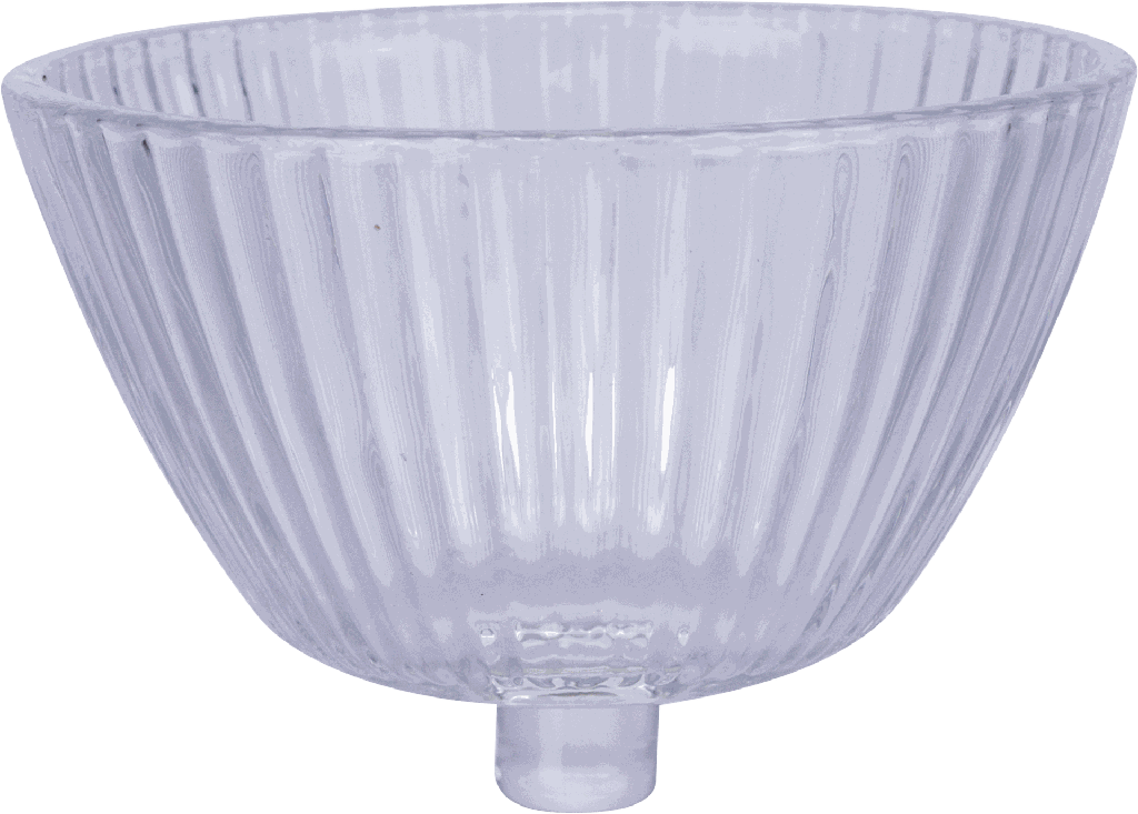 LUNA Teelicht-Aufsatzglas 8 cm Glas klar