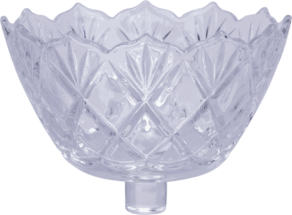 FIORI Teelicht-Aufsatzglas 8 cm Glas klar