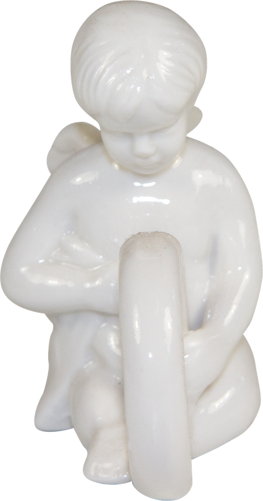 ANGELO Serviettenring7,5 cm Porzellan weiß