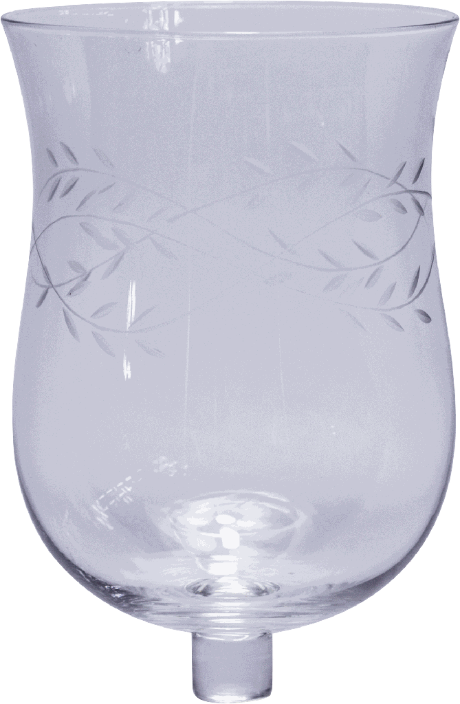 BAROQUE Teelicht-Aufsatzglas 14 cm Glas klar mit Schliff