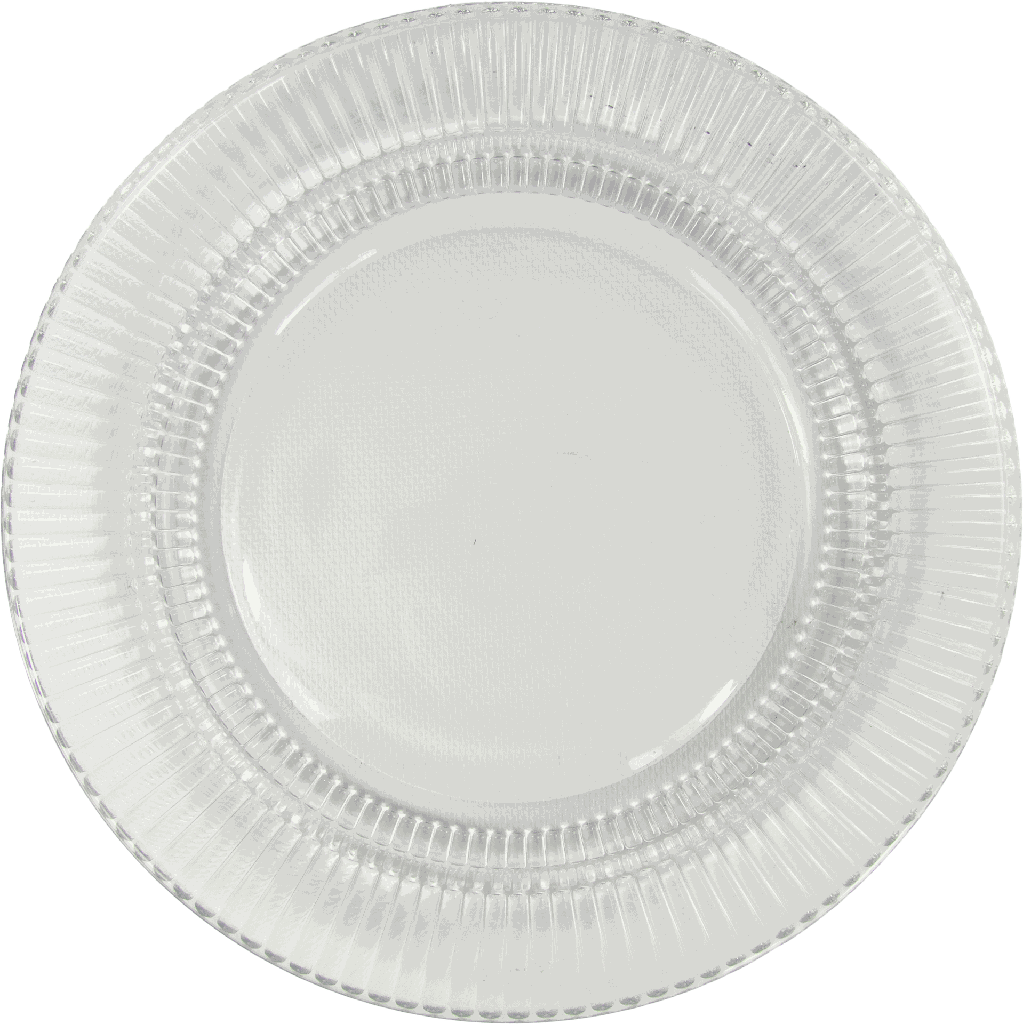 LUNA Glasteller Ø 25 cm