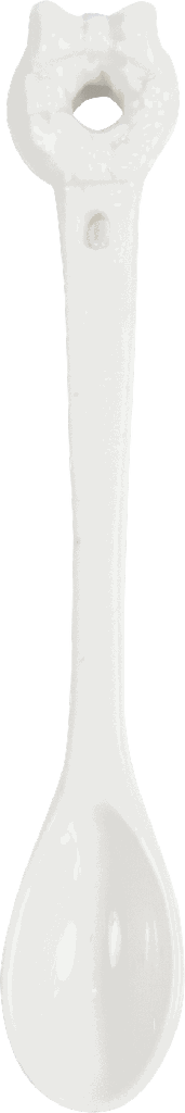 KRANZ Löffel 13 cm Porzellan weiß
