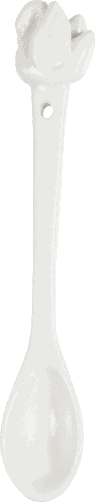 SWANLAKE Löffel 13 cm Porzellan weiß