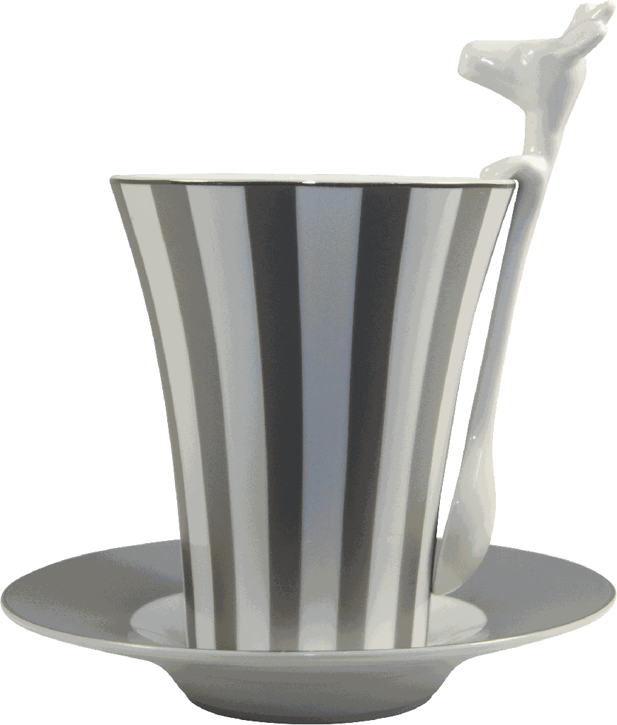 HARRY HIRSCH Löffel zum Hängen 15 cm Porzellan weiß