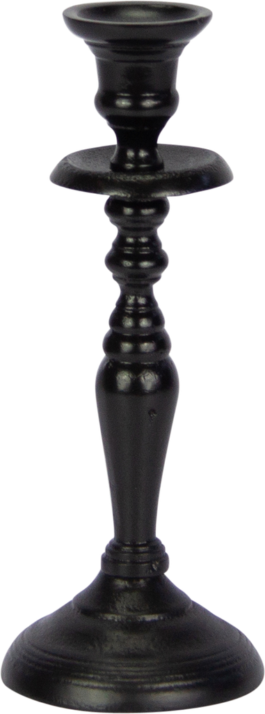 TWIST Kerzenständer Höhe 22,5 cm Metall schwarz