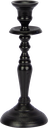 TWIST Kerzenständer Höhe 22,5 cm Metall schwarz