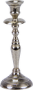 TWIST Kerzenständer Höhe 22,5 cm Metall antik-silber