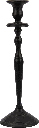 TWIST Kerzenständer Höhe 36,5 cm Metall schwarz