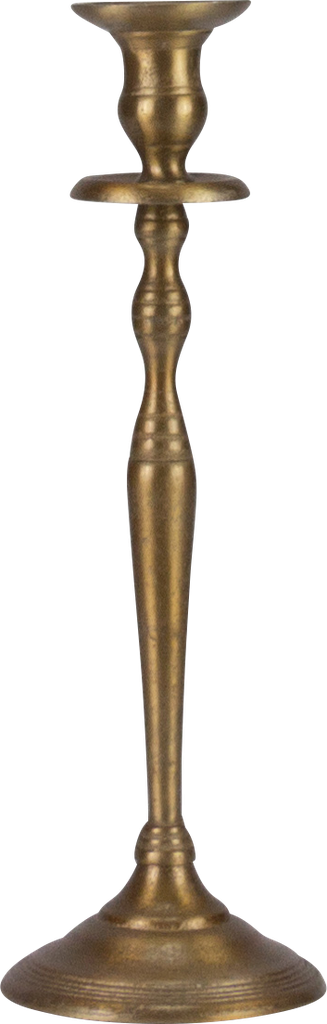 TWIST Kerzenständer Höhe 36,5 cm Metall messing
