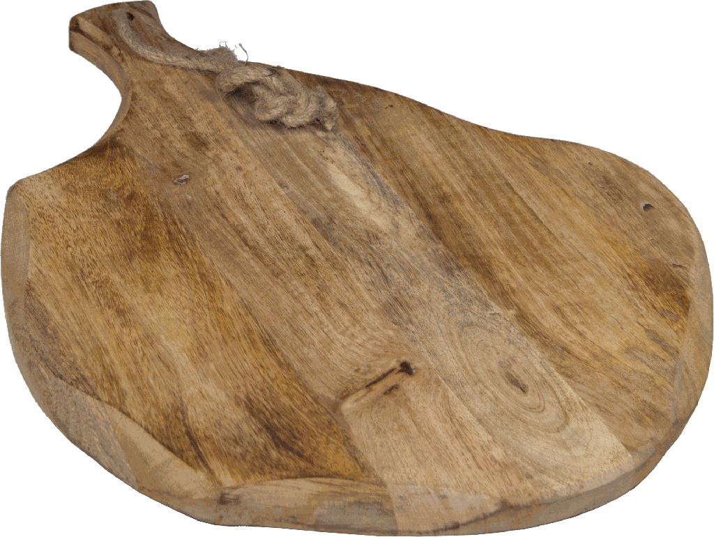 CUT Schneidebrett ca. Ø 40cm Mangoholz