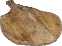 CUT Schneidebrett ca. Ø 40cm Mangoholz