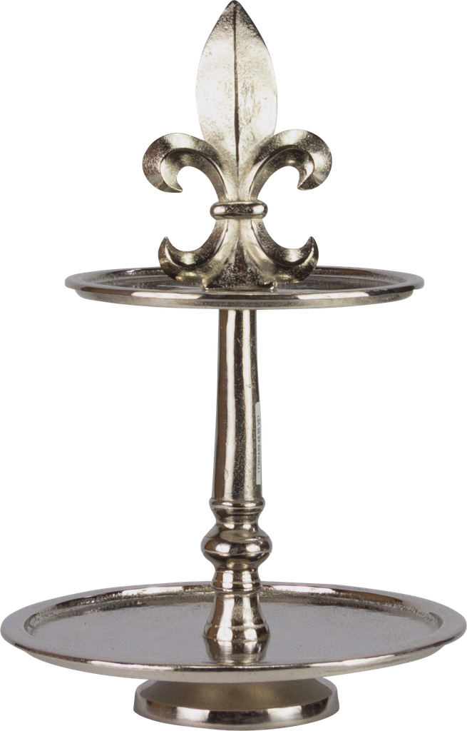 BOURBONE Etagere 2-er 50,5 cm Metall schwarz