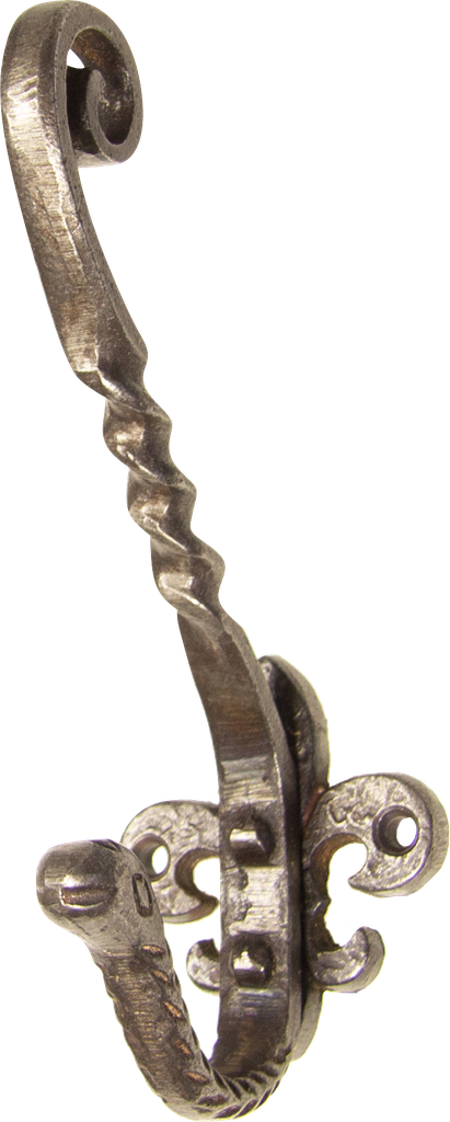 BOURBONE Wandhaken 15 cm Metall antik-silber