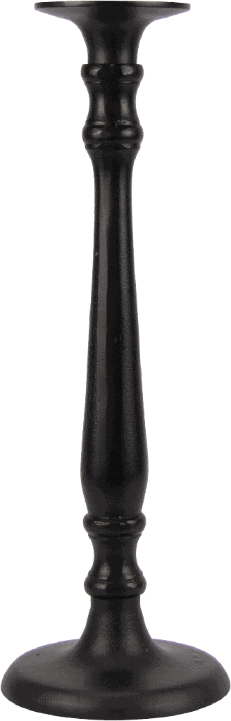 IMPERIAL Kerzenständer Höhe 50 cm Metall schwarz