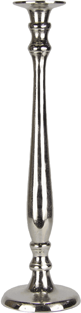 IMPERIAL Kerzenständer Höhe 64 cm Metall antik-silber