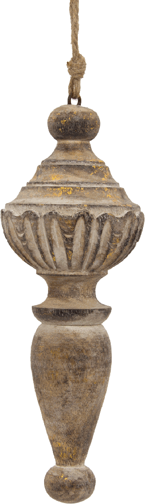 FOREST Ornament 19,5 cm Holz patiniert