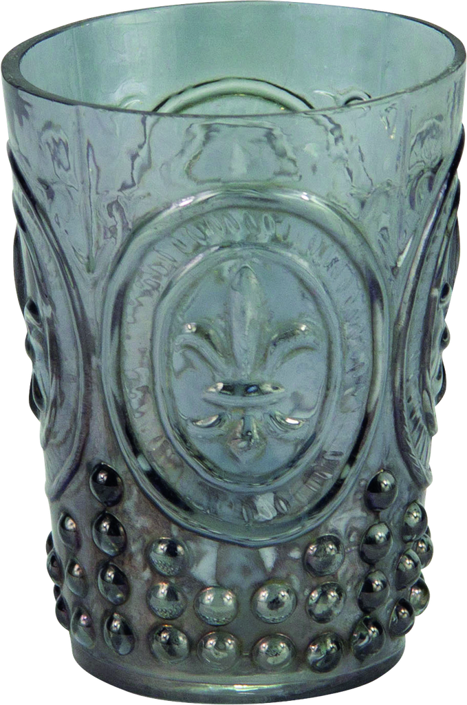 Windlicht 12,5 x Ø 17,5 cm Glas smoke