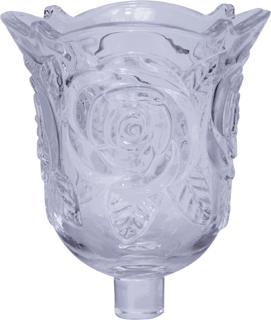 ROSES Teelicht-Aufsatzglas 10,5 cm Glas klar