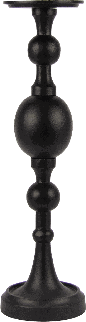 BALLOON Kerzenständer 48 cm Metall schwarz