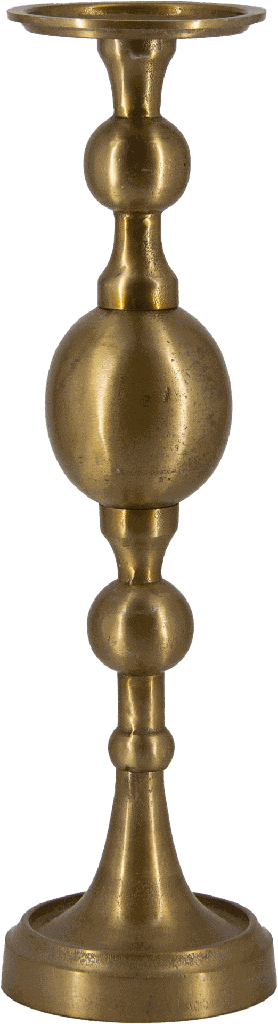 BALLOON Kerzenständer 48 cm Metall messing