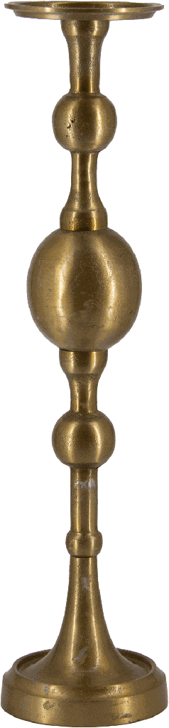 BALLOON Kerzenständer 56 cm Metall messing