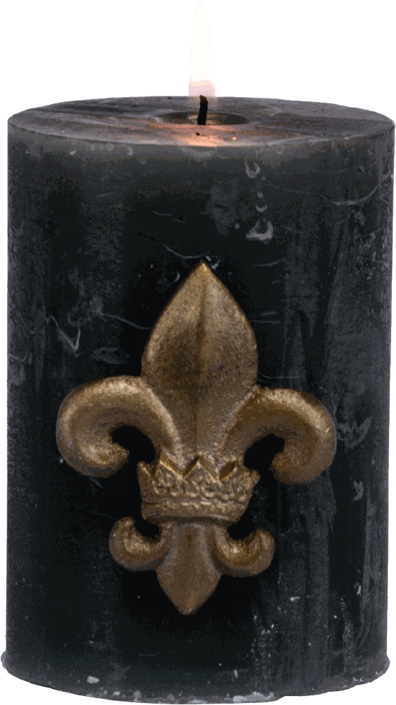 ROYAL Kerzenpin 6,5 cm Metall messing