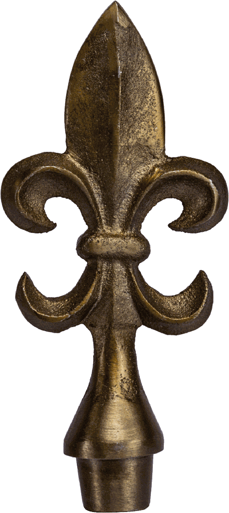 BOURBONE Stecker 16,5 cm Metall messing