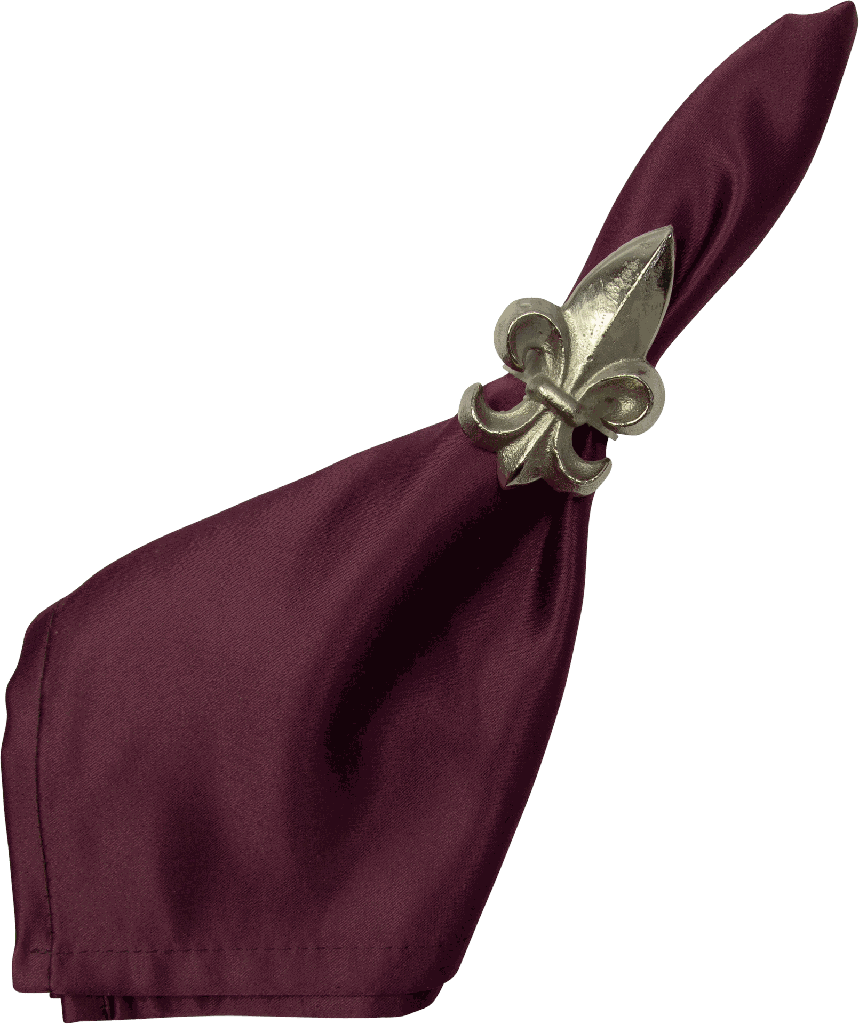 BOURBONE Serviettenring Metall antik-silber