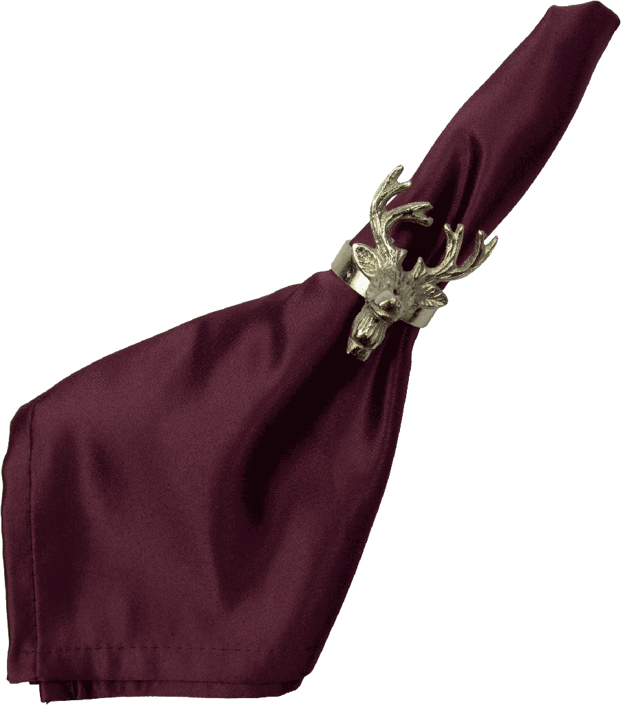 VENISON Serviettenring Metall antik-silber