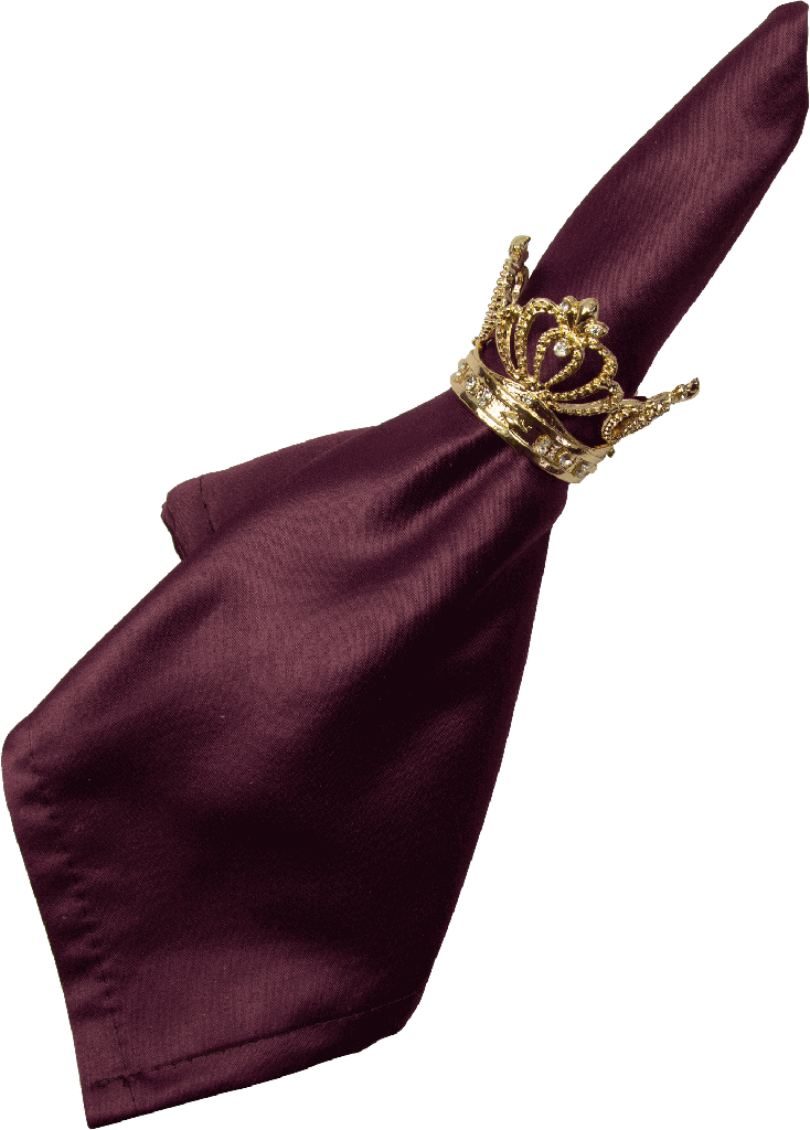 ROYAL Serviettenring Metall gold