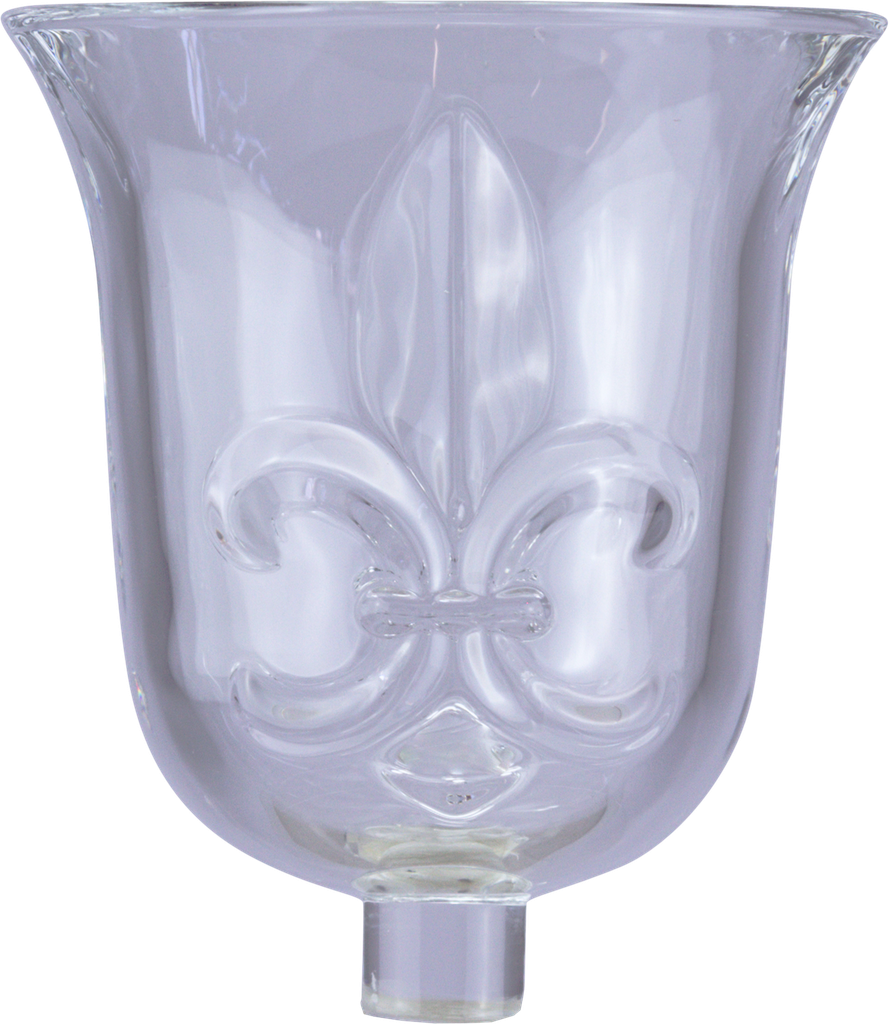 BOURBONE Teelicht-Aufsatzglas 10,5 cm Glas klar