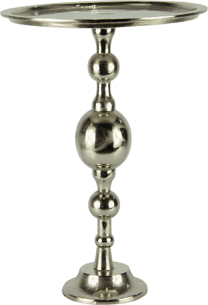 BALLOON Etagere 47 cm Metall antik-silber