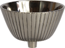 Aufsatz-Schale Ø 13 cm Metall antik-silber