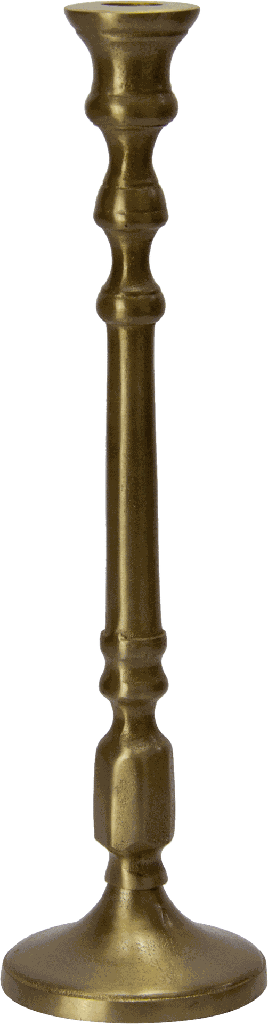 CLASSIC Kerzenständer Höhe 37,5 cm Metall messing