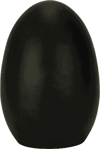 [23337A70] Ei stehend 23,5 cm Metall schwarz