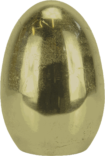 [23337A90] Ei stehend 23,5 cm Metall messing