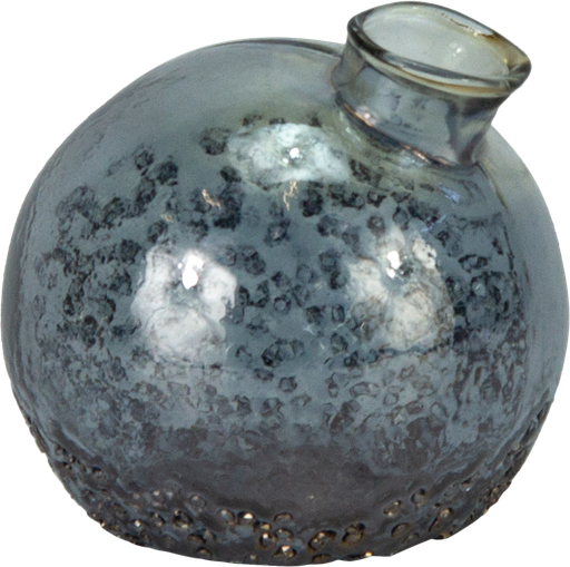[23408A77] BOULE Vase Ø 10 cm Glas smoke