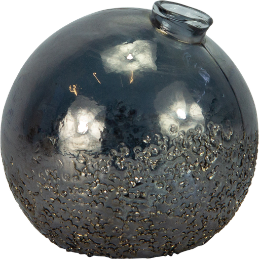 [23409A77] BOULE Vase Ø 13 cm Glas smoke