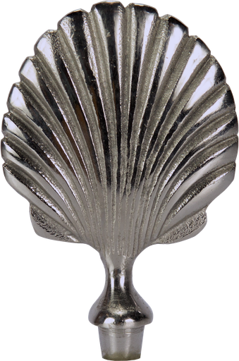 [24070A99] SHELL Stecker 15 cm Metall antik-silber